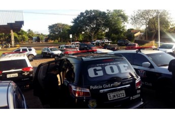 Operação mobilizou amplo efetivo da Polícia Civil na região, onde 47 pessoas foram presas (Foto: Cedida/Polícia Civil).