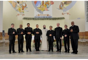 Cerimônia de ordenação dos novos diáconos da Diocese de Marília, realizada em Osvaldo Cruz (Fotos: Erica Montilha | Diocese de Marília).