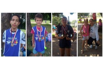 Atletas do ProEduc-FAI participam da Liga Regional De Atletismo (Cedida/FAI).