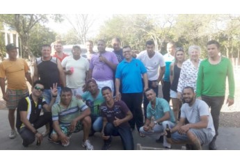 Encontro realizado em Adamantina reuniu antigos moradores da Casa do Garoto (Foto: Arquivo Pessoal/Cedida).