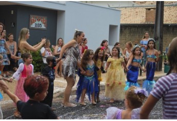 Atividade de integração e lazer foi realizada nas ruas do Parque das Nações (Foto: Cedida).