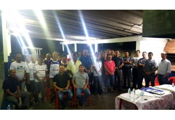 Reunião do Conseg no bairro Cecap mobilizou comunidade, lideranças e autoridades (Foto: Cedida).