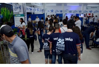 Mostra de Profissões recebe visitantes no campus 2 da UniFAI (Foto: Celso Sato/UniFAI).