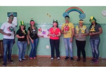 Ação levou profissionais da saúde à unidade escolar, com diversas atividades educativas (Foto: Assessoria de Imprensa).