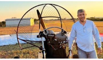 Corpo do piloto de paramotor é velado nesta terça-feira (5) em Adamantina