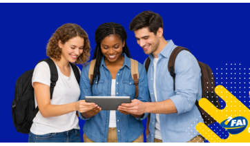 FAI abre inscrições para 80 bolsas de estudo de 50%