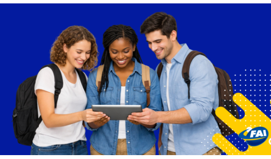 FAI abre inscrições para 80 bolsas de estudo de 50%