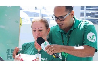 Cocipa realizou neste sábado (8) o quarto sorteio da campanha Cliente Feliz 2018 (Foto: Da Assessoria).