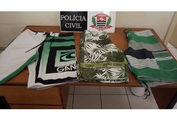 Objetos localizados pela Polícia Civil de Adamantina com autor de furtos. Com a divulgação instituição busca identificar novas vítimas (Foto: DIG Adamantina)