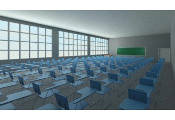 Projeto do novo bloco foi desenvolvido por uma equipe do curso de Engenharia Civil da UniFAI (Imagem: Reprodução).