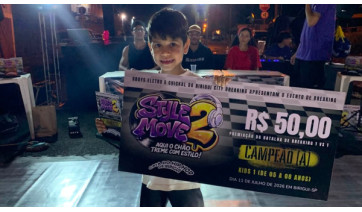 Tal pai, tal filho: aos 6 anos, adamantinense conquista sua primeira batalha de breaking