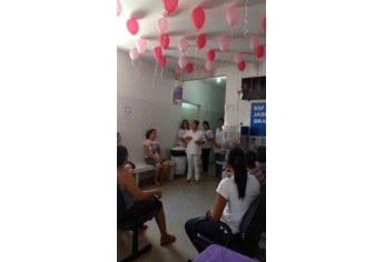 Campanha foi realizada neste mês de novembro, com exames, orientações e brindes às mulheres (Foto: Cedida).