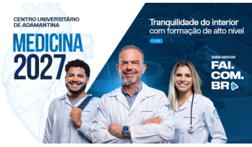 FAI abre inscrições para o Vestibular de Medicina 2027
