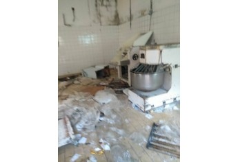 Estrutura destruída na Penitenciária de Lucélia, após rebelião dos detentos (Reprodução: Blog Fábio Jabá).