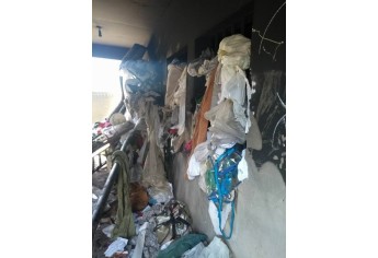 Estrutura destruída na Penitenciária de Lucélia, após rebelião dos detentos (Reprodução: Blog Fábio Jabá).