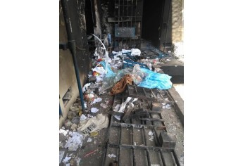 Estrutura destruída na Penitenciária de Lucélia, após rebelião dos detentos (Reprodução: Blog Fábio Jabá).