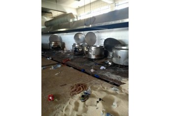 Estrutura destruída na Penitenciária de Lucélia, após rebelião dos detentos (Reprodução: Blog Fábio Jabá).