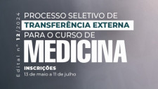 Centro Universitário abre período de recebimento de transferência externa do curso de medicina