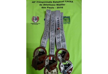 Atleta conquistou medalhas em diversas categorias no atletismo. (Foto: Assessoria de Imprensa)