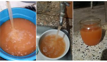 Após falta de água, moradores relatam água barrenta nas torneiras em Adamantina, neste domingo (19)