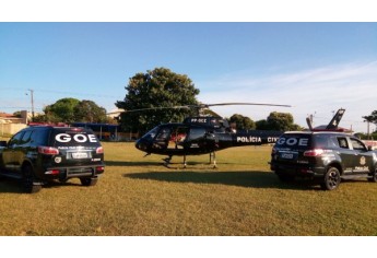 Operação mobilizou amplo efetivo da Polícia Civil na região, onde 47 pessoas foram presas (Foto: Cedida/Polícia Civil).