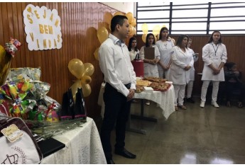 Evento realizado no Centro de Saúde foi voltado às lactantes, gestantes e doadoras de leite, no mês do aleitamento materno (Foto: Da Assessoria).