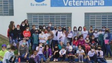 Clínica Veterinária da UniFAI recebe visita de alunos de escolas estaduais