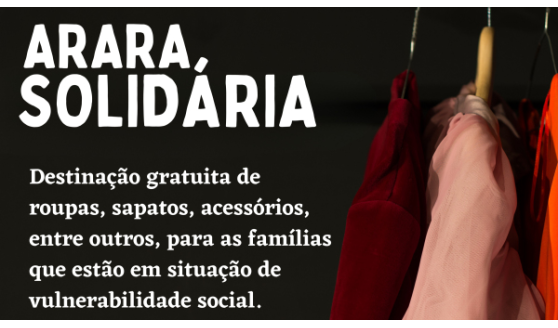 Pegue e leve: Fundo Social promove neste sábado (14) mais uma edição da Arara Solidária