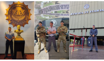 Capitão PM Bressan participa de seminário binacional de gestão policial na Argentina