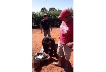 Genro fugiu mas foi preso pouco depois pela Polícia Militar .