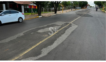 Avenida Rio Branco terá interdição por quatro dias para reparos no asfalto