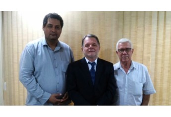 João Grandão, Mauro Bragato e Antônio Manzano, em São Paulo (Foto: Arquivo Pessoal).