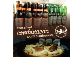 Frito's Bar fica no cruzamento da rua Mário Oliveiro com a Avenida Miguel Veiga, continuação da Capitão José Antônio de Oliveira, com as melhores opções no cardápio de porções e bebidas (Divulgação).