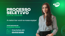 FAI abre inscrições para processo seletivo com diversas vagas e cadastro reserva