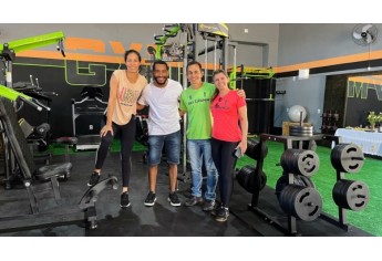 Reinauguração do espaço de musculação do Box Curumim Gym (Siga Mais).