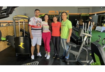 Reinauguração do espaço de musculação do Box Curumim Gym (Siga Mais).
