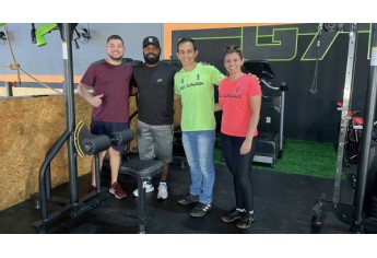 Reinauguração do espaço de musculação do Box Curumim Gym (Siga Mais).