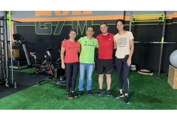Reinauguração do espaço de musculação do Box Curumim Gym (Siga Mais).