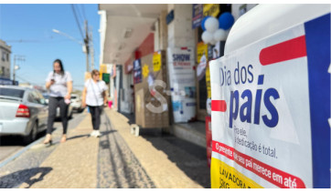 Dia dos Pais: comércio de Adamantina tem horário estendido nesta sexta e sábado