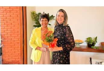 Jaqueline Rombi inaugura o Centro Dia Florescer, em Adamantina (Siga Mais).