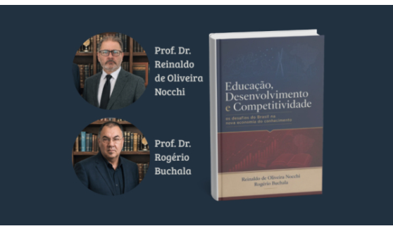 Professores da FAI lançam livro sobre educação, desenvolvimento e competitividade no Brasil