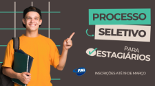 FAI abre inscrições para processo seletivo de estagiários com bolsas de estudo