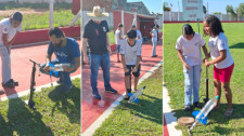 Estudantes da Escola Helen Keller participam da 1ª etapa do Campeonato SP.ACE de Foguetes