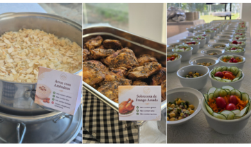Nutrição e gastronomia: alunos da FAI preparam almoço para membros do Conselho Estadual de Educação