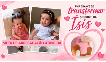 Meta atingida: campanha arrecada recursos para tratamento de bebê de 11 meses em Adamantina 