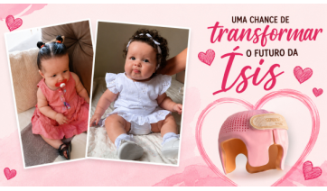 Família promove campanha para custear capacete ortopédico para bebê de 11 meses em Adamantina