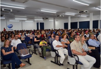 UniFAI abriu oficialmente nesta segunda-feira, 23, os Congressos Científicos 2017; evento segue até sexta-feira, 27 (Fotos: João Pedro Lorenzzeti).
