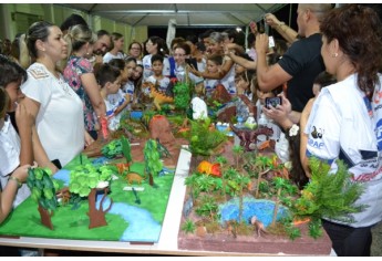 Exposição de maquetes reúne famílias e abrilhanta CICFAI Júnior 2016 (Foto: UniFAI).