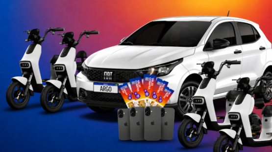 Cocipa lança Campanha Hiper Cliente Feliz 2026 com Fiat Argo, iPhones e bicicletas elétricas