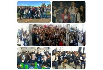 250 jovens participaram de diversas atividades no campus II da FAI. (Foto: Assess. Imprensa/Rotary Club de Adamantina)